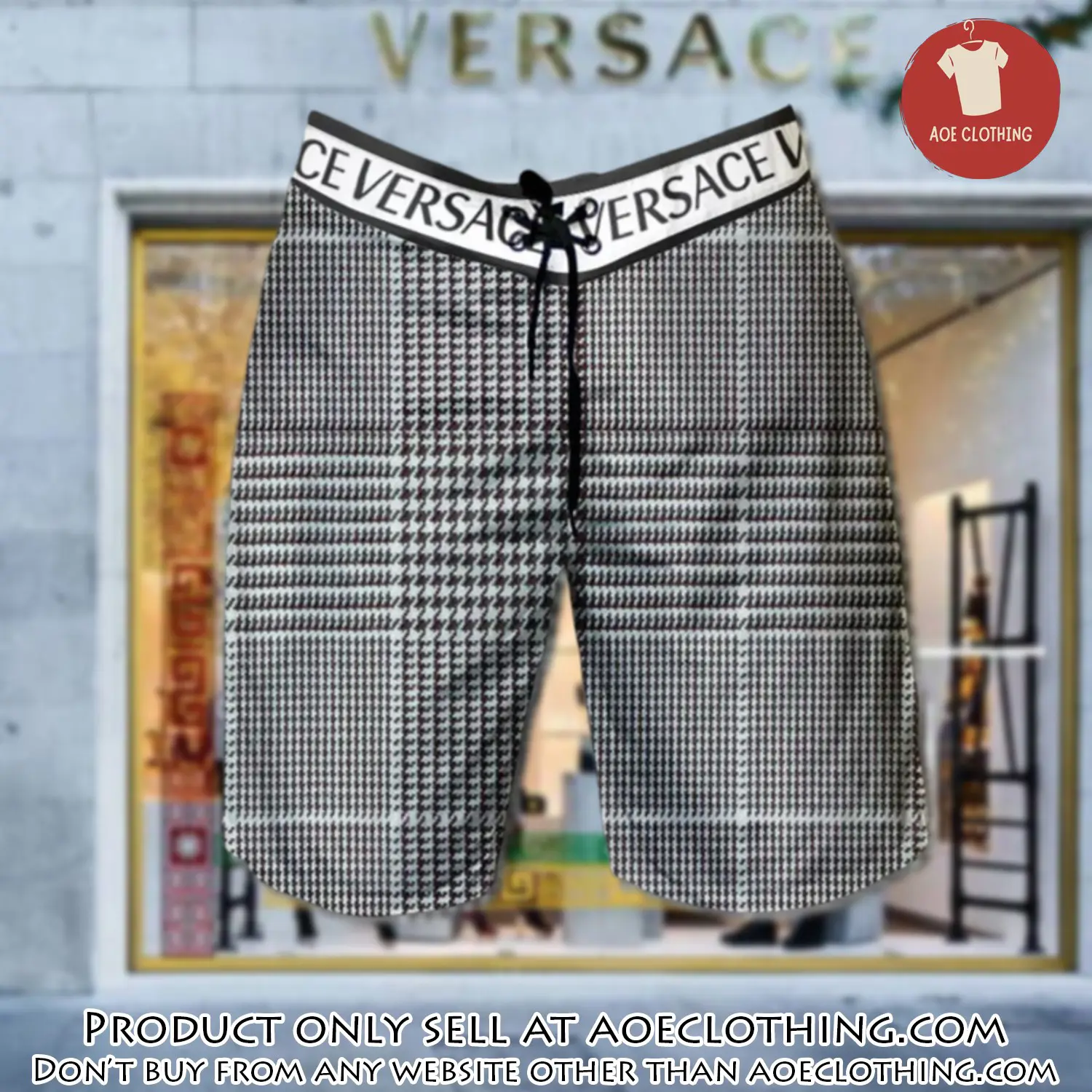 Versace medusa luxury brand premium fashion shorts for men aoe1624332